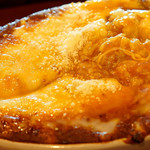 スマイルガーデンカフェ パーラーふくだ - パルメザンをかけて食べるとさらに美味しい。