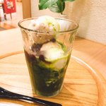 ぶどう圓 - 抹茶氷のドリンク