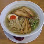 自家製麺 TERRA - 数量限定・冷製とり塩らぁ麺【鶏清湯スープ】８月１日