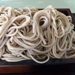 松風庵 - 太めの切りが明確な蕎麦です。