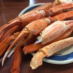 ホテルサンバレー那須 - 蟹は殻も硬く、味もいいです。