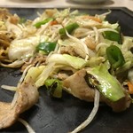 風月 - 野菜炒めアップ横