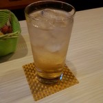 バー リトル - 梅酒ソーダ割り 500円