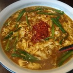 桝元 - カレー辛麺(１辛、縮れ麺)