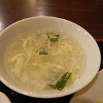 中国家庭料理 龍盛 - セットのスープ