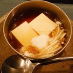可らし - 豆腐あんかけスープ