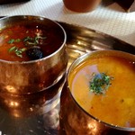 バンゲラズキッチン - サール（ラッサム）とサンバル