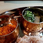 バンゲラズキッチン - 干しエビふりかけと野菜のなにか？