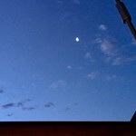 Porta Palazzo Giammarrusto Anna - ペントハウスの天窓から見る月齢23日