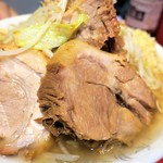 ラーメン二郎 - ＜参考＞豚増し