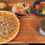 一角 - ざる蕎麦ランチ