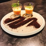 フロリレージュ - ★7☆9無農薬人参、クリームチーズ、極早生みかんのジュース