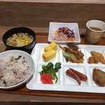 スーパーホテル Lohas博多駅 - 無料の朝食 和食でまとめました