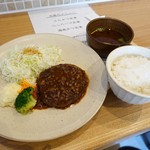 自由ヶ丘のごはん お住 - ハンバーグランチ