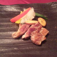 麻布十番 鉄板焼 楼漫亭 - アグー豚と旬の野菜