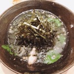 鳥しき - 2018.6.  鶏スープ茶漬け