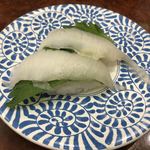 Daiki Suisan Sushi To Himono - 2018年7月7日  えんがわ 250円