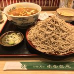 味奈登庵 - カレー南蛮そば 大盛り 別盛り＋揚げ玉！