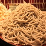 味奈登庵 - #食べログ的に撮るとこうなる。  
      大盛りはさすがのボリューム