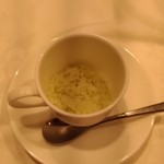 北島亭 - お口直しのしそのグラニテ