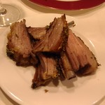 北島亭 - 子羊の脂焼き