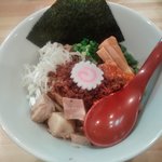 麺の極 はなみち - 辛鰹まぜそば