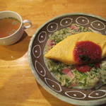 Guranrokku - オムライスとスープ