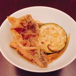 中国料理＆ワイン yinzu - 鮎とズッキーニの前菜