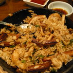 居酒屋 くさち - イカゴロ三升漬け鉄板焼き+ごはん