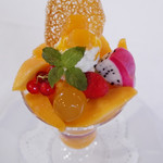 資生堂パーラー - 沖縄県 西表島産 アップルマンゴーのパフェ