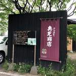 スープカレー奥芝商店 - これが無かったらもう少し駐車できそうな