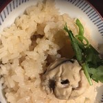 かなわ - 牡蠣の炊き込みご飯