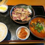 安楽亭 - ・「中落ちカルビSPランチ(\918)」