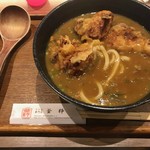 釜粋 - とり天カレーうどん大