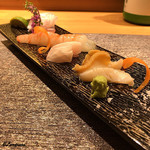 丸新 - 鮃､鮃 縁側､ボタン海老､羽太､螺貝