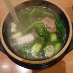 焼肉 グルマンズいとう - コリコムタン(和牛のテールスープ)