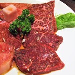 東海苑 - 上ハラミ。