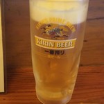 浅草弥太郎 - 生ビール：390円税別