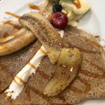 三茶cafe - キャラメル風味の焼きバナナガレット