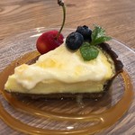 三茶cafe - レモンクリームチーズタルト