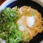 丸亀製麺 - おろし醤油ぶっかけ【得】とネギ