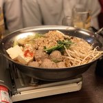肝屋　嘉正亭　みその - 肝つくね台湾鍋