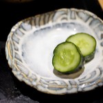 つきじ 文化人 - お新香