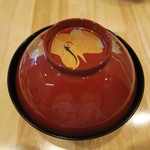 蕎麦懐石 義 - 30年7月　塗り椀