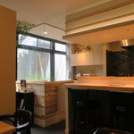 蕎麦懐石 義 - 30年7月　店内