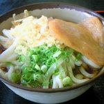 灸まんうどん - 冷ぶっかけ大におあげ