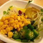近江牛岡喜 - サラダバーのサラダ
