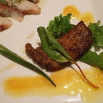 ル・ヨシマサ - 鮪の頬肉スパイシー焼き