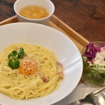 cafe SANDS - カルボナーラランチ