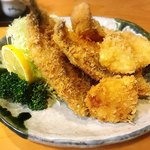 魚佐 - ミックスフライ定食